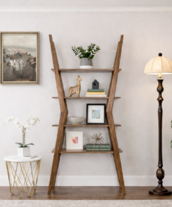 Bookcase with Storage Compartments