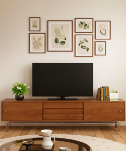 Wood TV Stand
