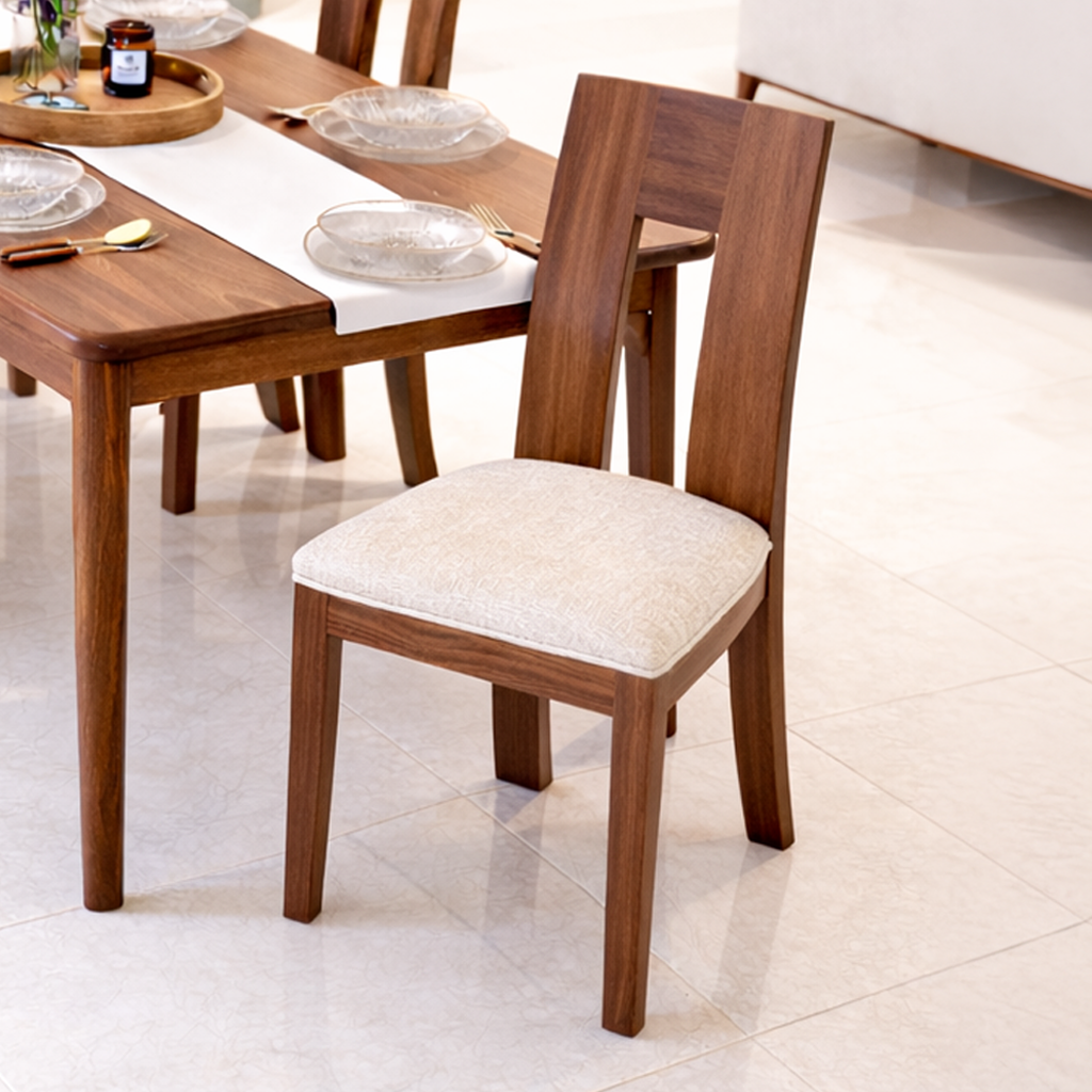 Dining Chair with Cushion Seat