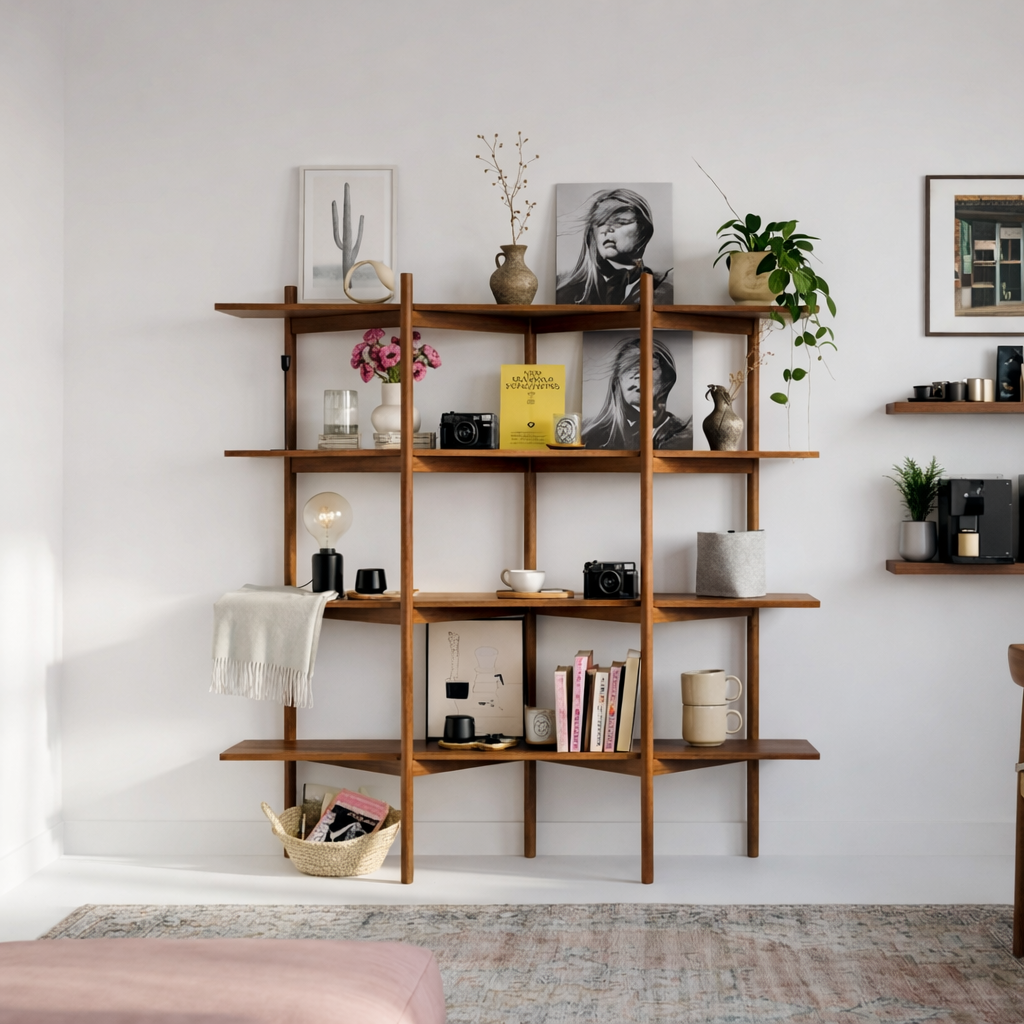Modern Bookcase Storage Unit