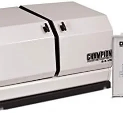 Champion Power Equipment 100177 8.5-kW Home Standby Generators with 50-Amp Outdoor-Rated Automatic Transfer Switchs