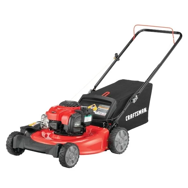 CRAFTSMAN M110 140-cc 21-in Push Gas Lawn Mowers.