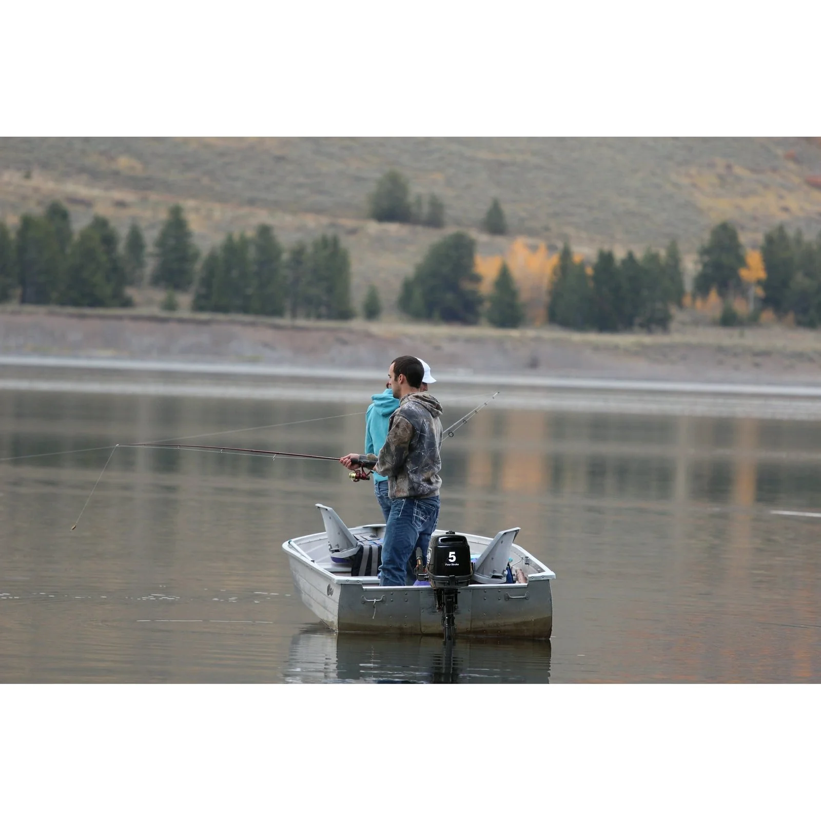 Coleman Powersports 5 HP 4 Stroke Outboard Boat Motor with Easy Pull Start F5BMS - Image 2