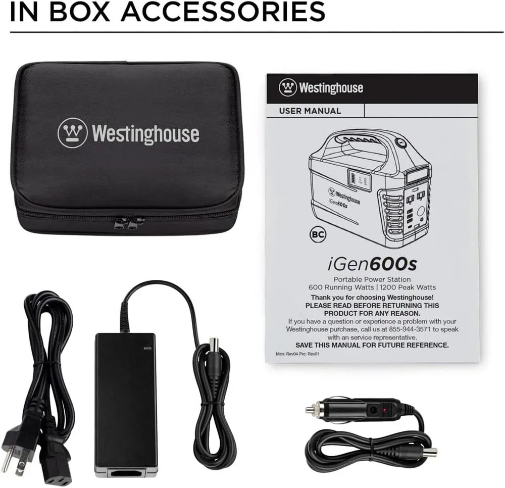 Westinghouse iGen600s Portable Power Station 600W 592Wh News. - Image 6