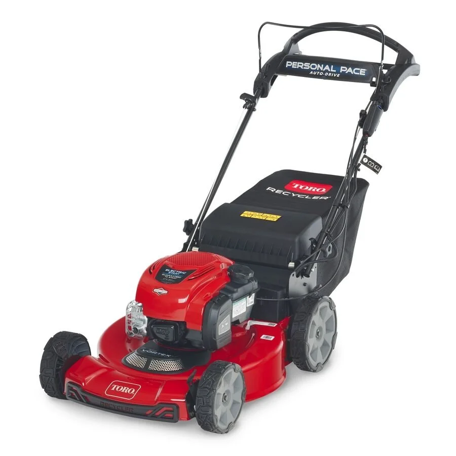 Toro 22″ Electric-Start Recycler Personal Pace Self-Propelled Gas Lawn Mowers. - Image 3