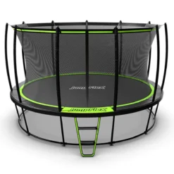 JumpFlex Hero Round Outdoor Backyard Trampoline