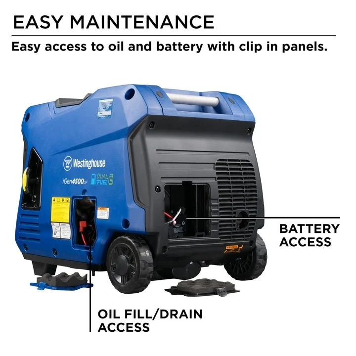 Westinghouse iGen4500 3700W/4500W Gas Inverter Generators. - Image 4