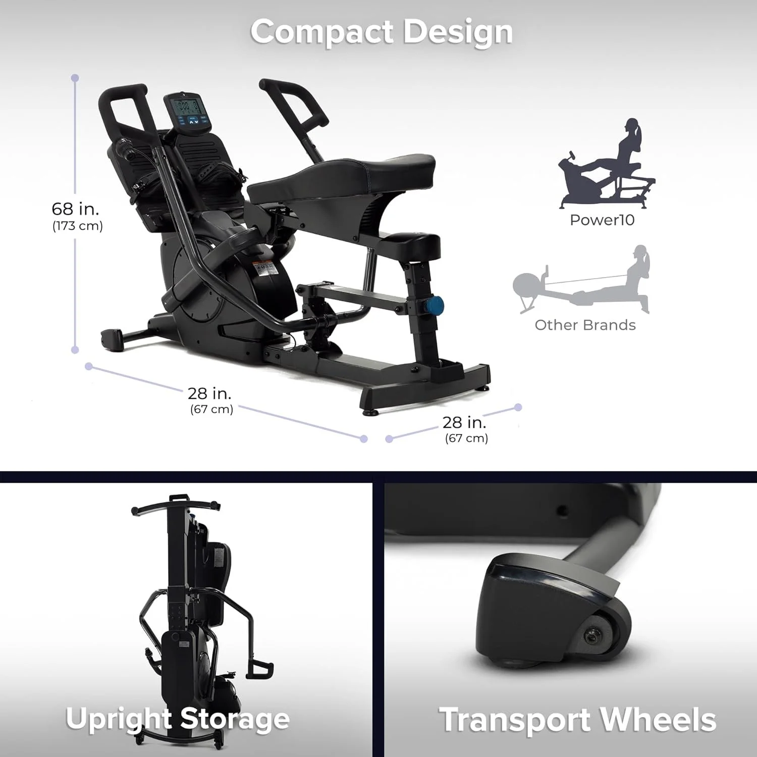 Teeter Power10 Elliptical Rowers. - Image 4
