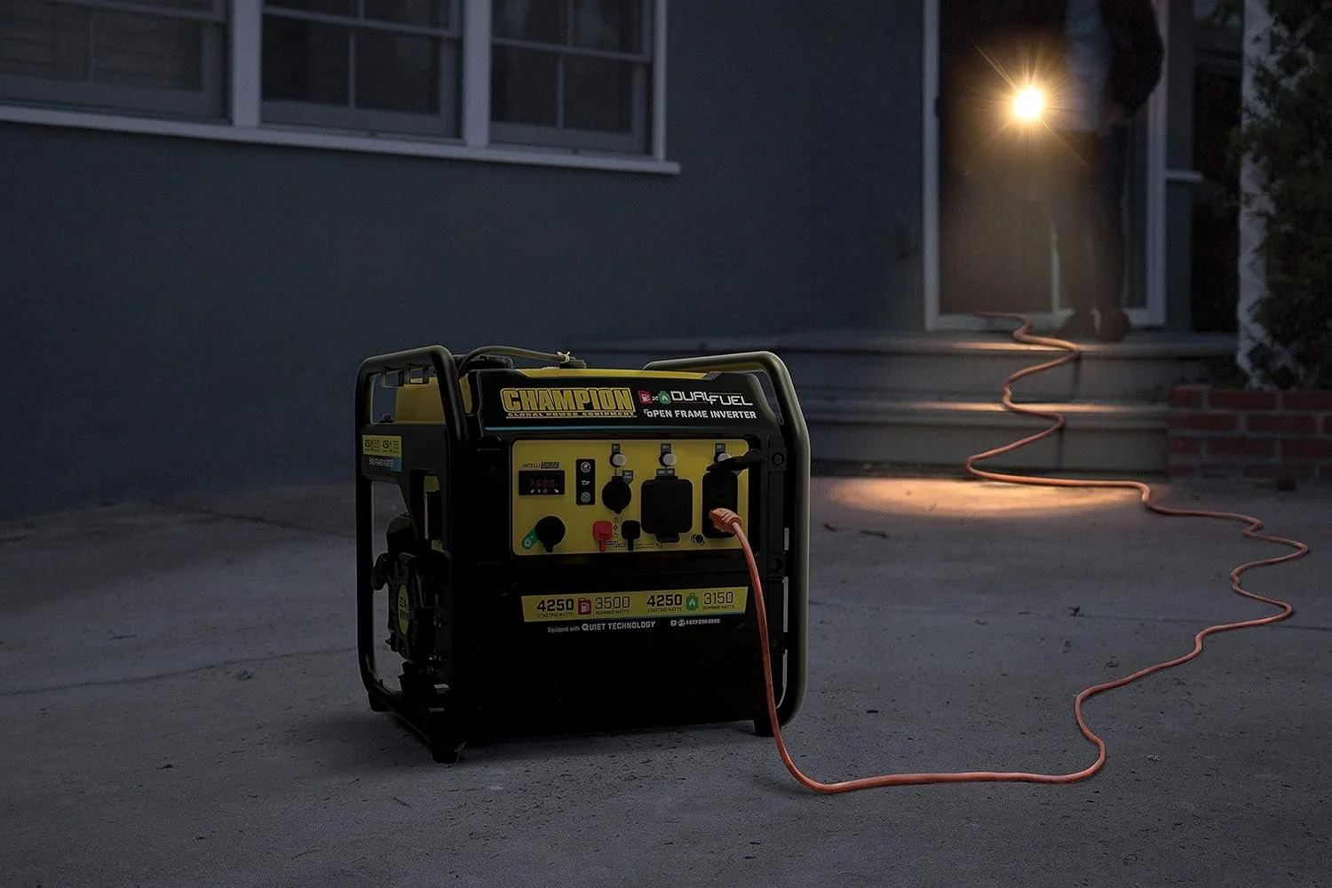 Champion 4250-Watt Dual Fuel RV Ready Open Frames Inverter Generators - Image 4