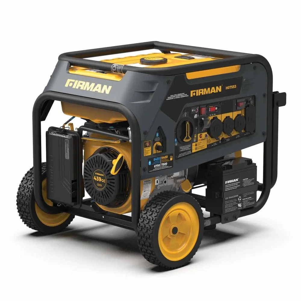 Firman H07553 7500W/9400W Dual Fuel Portable Generators. - Image 5