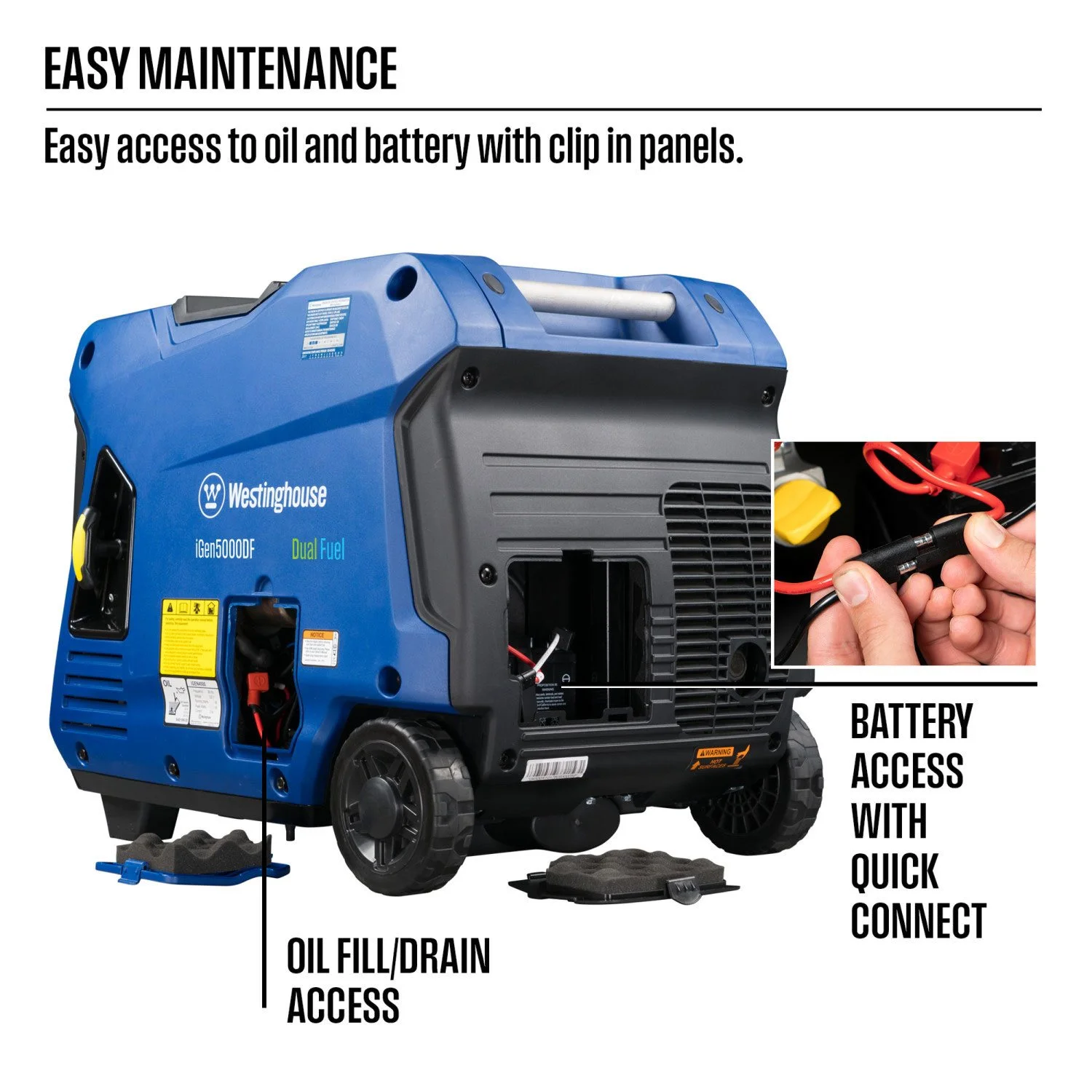 Westinghouse iGen5000DF 5000 Watt Portable Inverter Generators. - Image 3