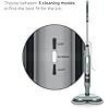 Shark Steam & Scrub Steam Mop, All-in-One Scrubbing and Sanitizing Hard Floor Cleaner, LED Headlights, 4 Dirt Grip Soft Scrub Pads Included, XL Water Tank, Swivel Steering, Hawaiian Grey, S8001 - Image 2