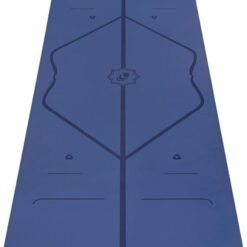 Liforme Original Yoga Mat – Free Yoga Bag Included – Patented Alignment System, Warrior-like Grip, Non-slip, Eco-friendly, sweat-resistant, long, wide, 4.2mm thick mat for comfort