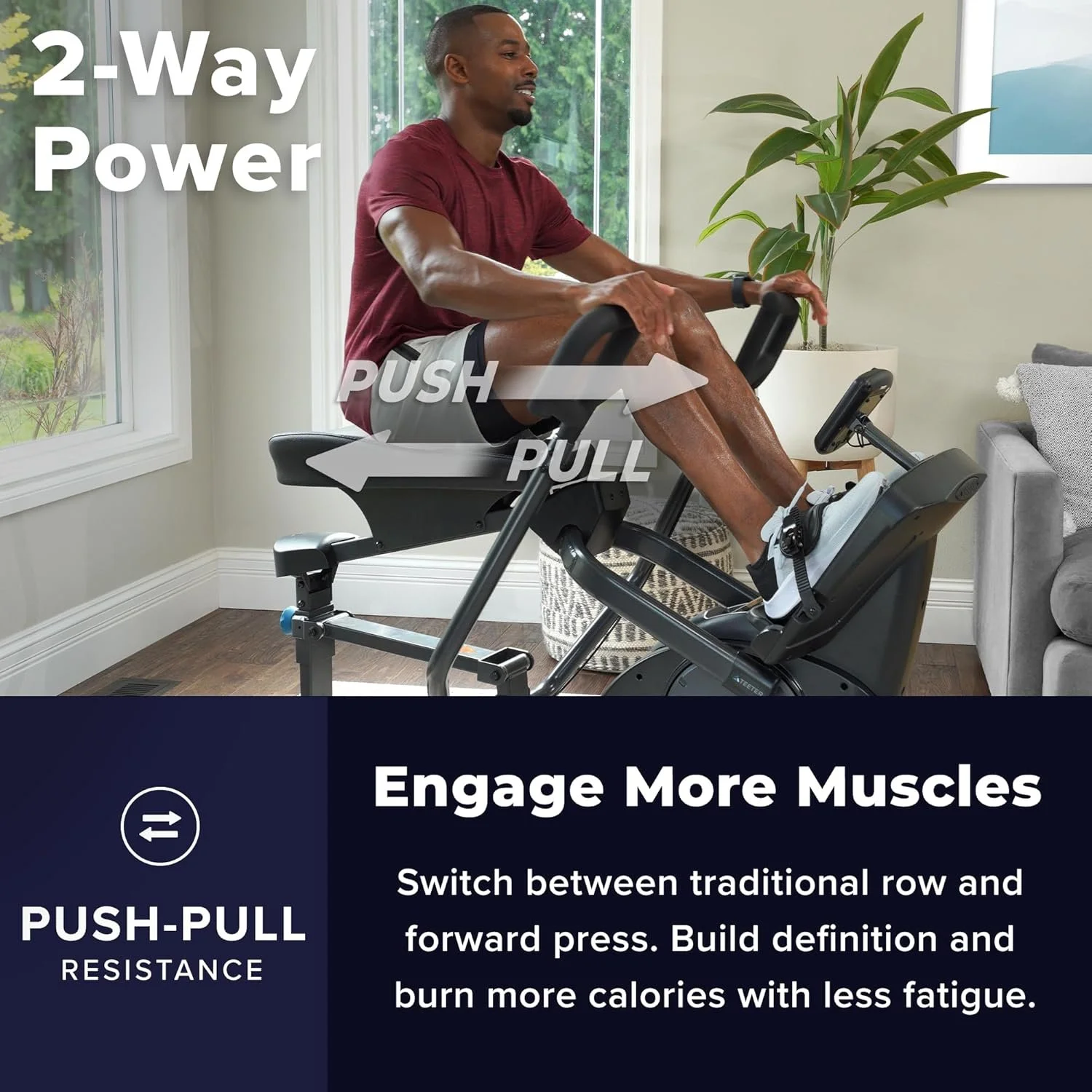 Teeter Power10 Elliptical Rowers. - Image 2