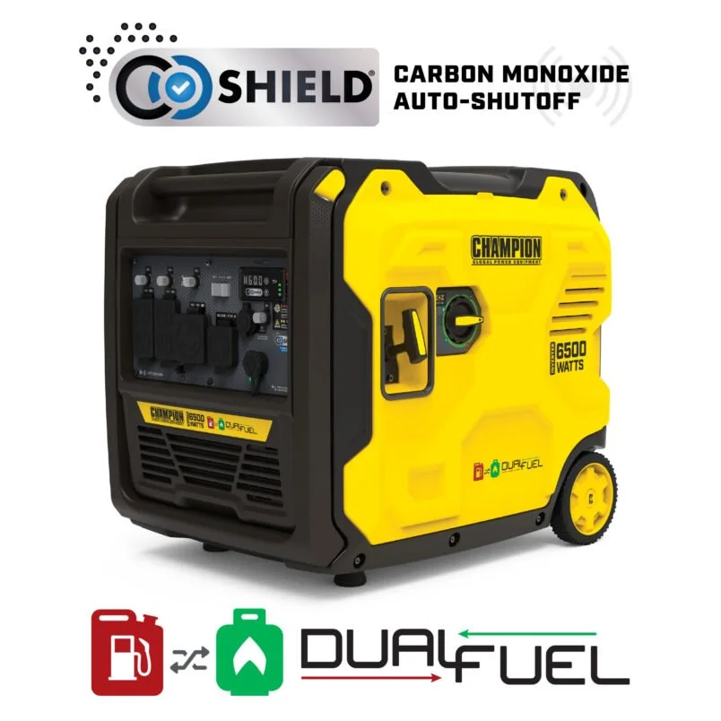 Champion Power Equipment 6500W Dual Fuel Ports Inverters Generator 201532 - Image 2
