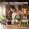 Ninja Kitchen System | All-in-One Food Processor & Blender for Smoothies | Includes Pitcher, (2) 16 oz. To-Go Cups & 8-Cup Bowl | Makes Salsa, Dough, Shakes, & Frozen Drinks | 1500W | Black | BL770 - Image 3