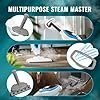 PurSteam 10-in-1 Steam Mop, Floor Steamer with Detachable Handheld Steam Cleaner for Tile, Hardwood Floors - Image 4