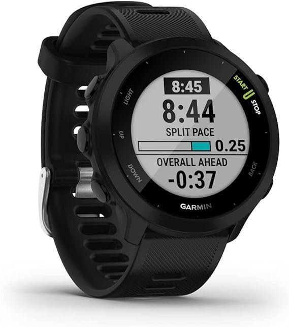 Garmin Forerunner 55, GPS Running Watch with Daily Suggested Workouts, Up to 2 Weeks of Battery Life, Black – 010-02562-00 - Image 3