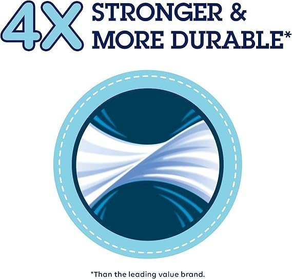 Quilted Northern Ultra Soft & Strong Toilet Paper, 48 Double Rolls, 48 = 96 Regular Rolls,12 Count (Pack of 4) - Image 3