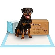 PETSWORLD Extra Large Potty Pads for Dogs, Odor Eliminating 30″ x 36″, 150 Count Pee Pads for Dogs, Gigantic XL Dog Pads, 5 Layer Ultra Absorbent Technology, Leak Proof Training Pads for Dogs & Cats - Image 4