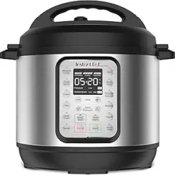 Instant Pot Duo Plus 9-in-1 Multicooker, Pressure Cooker, Slow Cook, Rice Maker, Steamer, Sauté, Yogurt, Warmer & Sterilizer, Includes App with Over 800 Recipes, Stainless Steel, 6 Quarts