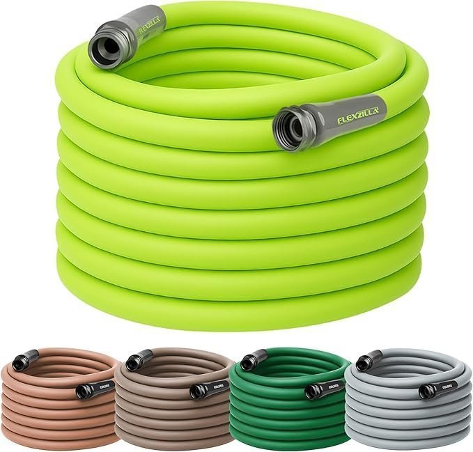 Flexzilla Garden Hose 5/8 in. x 100 ft., Lightweight All-Weather Water Hose, Durable and Flexible, Leak-Free Connections - Image 3