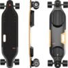 MEEPO Campus V5 Series/Envy Electric Skateboard with Remote, Top Speed Up to 29 Mph, 4 Speed Smooth Braking, Easy Carry Handle Design, Suitable for Adults & Teens