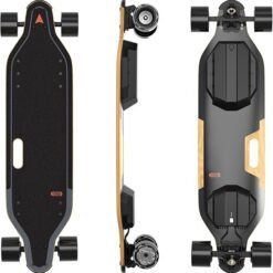 MEEPO Campus V5 Series/Envy Electric Skateboard with Remote, Top Speed Up to 29 Mph, 4 Speed Smooth Braking, Easy Carry Handle Design, Suitable for Adults & Teens