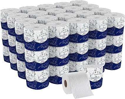 Georgia-Pacific Angel Soft Ultra Professional Series 2-Ply Embossed Toilet Paper by GP PRO (Georgia-Pacific), 16560, Paper, 60 Count (Pack of 1), White 24000 sheets per case - Image 4