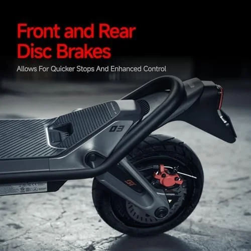 Segway SuperScooter GT3, 31 MPH w/ 45-Mile Long Range, 2400W Peak Motor, Dual Hydraulic Suspension, Self-Sealing Tires, Flash Charging Electrics Scooters for Adults, UL 2272/2271 Certified, Gen3 - Image 6