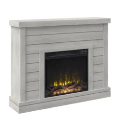 Alaya Wall Mounted Electric Fireplace Sands & Stable Finishs