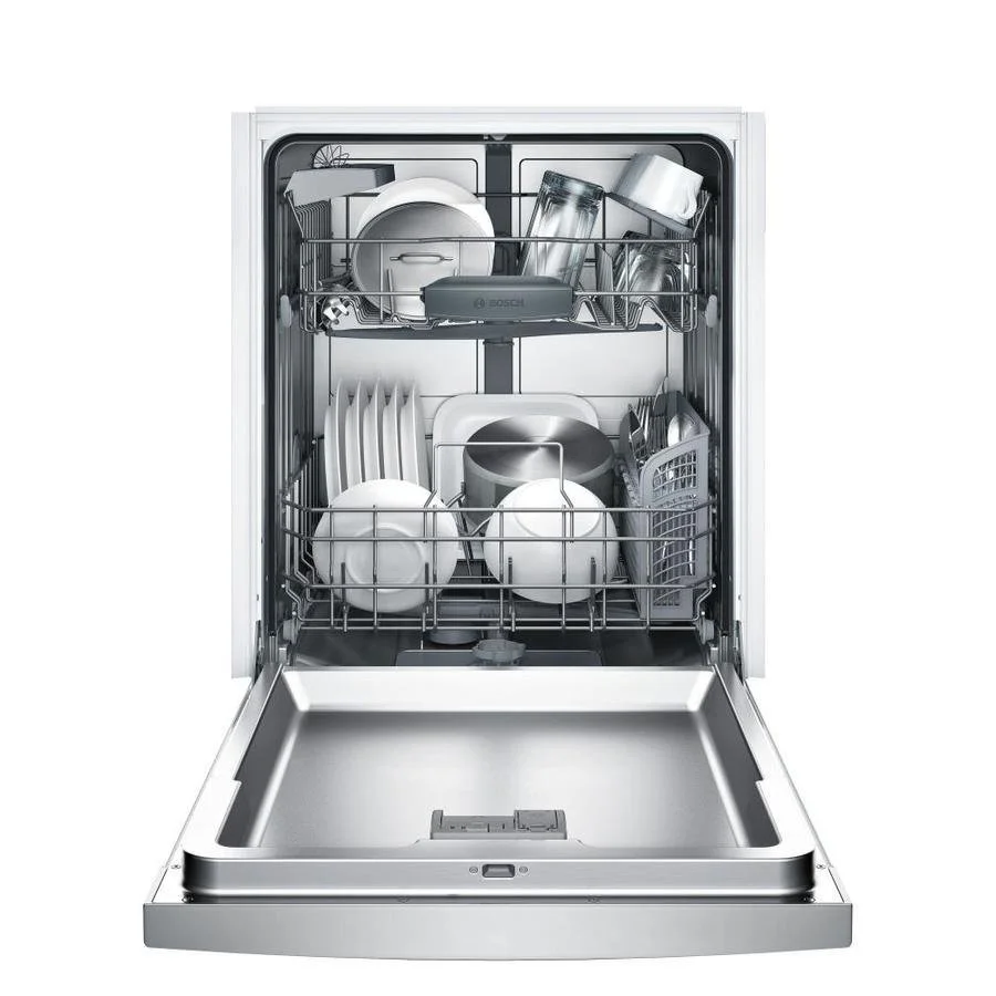 Bosch 100 Series PureDry 50-Decibel Front Control 24-in Built-In Dishwashers (Fingerprint-Resistant Stainless Steel) ENERGY STAR - Image 9