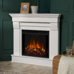 Real Flame Chateau Corner Electrics Fireplace.