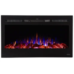 Touchstone Sideline 36-inch Electric Fireplaces.