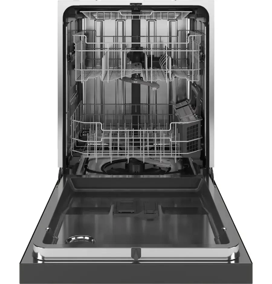 GE – 24″ Front Control Built-In Tub Dishwashers with 3rd Rack, Sanitize Cycle and 47 dBA – Stainless Steels - Image 2