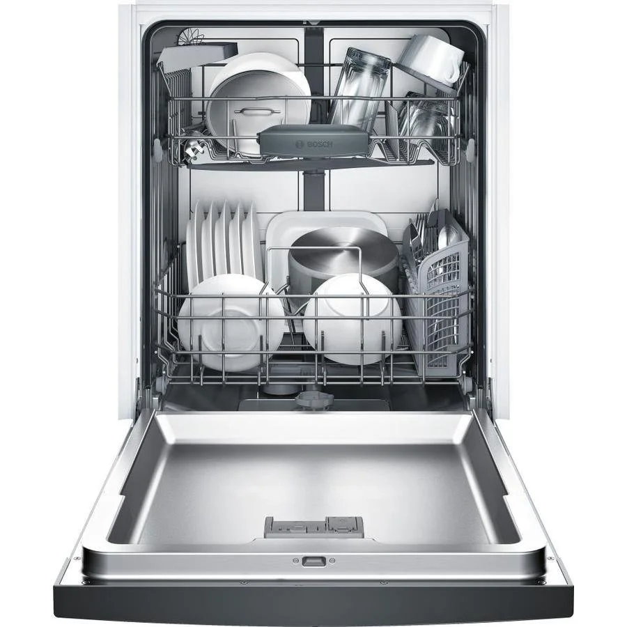 Bosch 100 Series PureDry 50-Decibel Front Control 24-in Built-In Dishwashers (Fingerprint-Resistant Stainless Steel) ENERGY STAR - Image 8