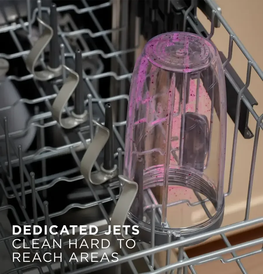 GE – 24″ Front Control Built-In Tub Dishwashers with 3rd Rack, Sanitize Cycle and 47 dBA – Stainless Steels - Image 9