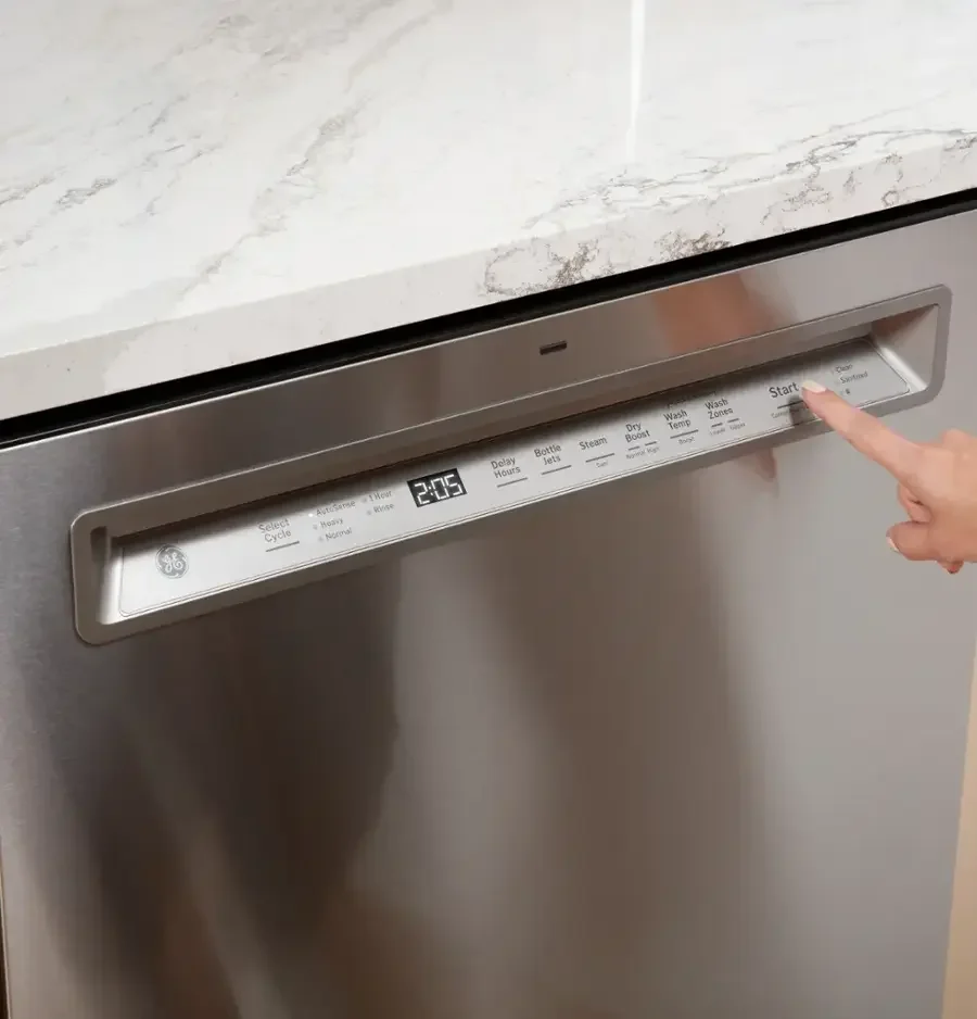 GE – 24″ Front Control Built-In Tub Dishwashers with 3rd Rack, Sanitize Cycle and 47 dBA – Stainless Steels - Image 9