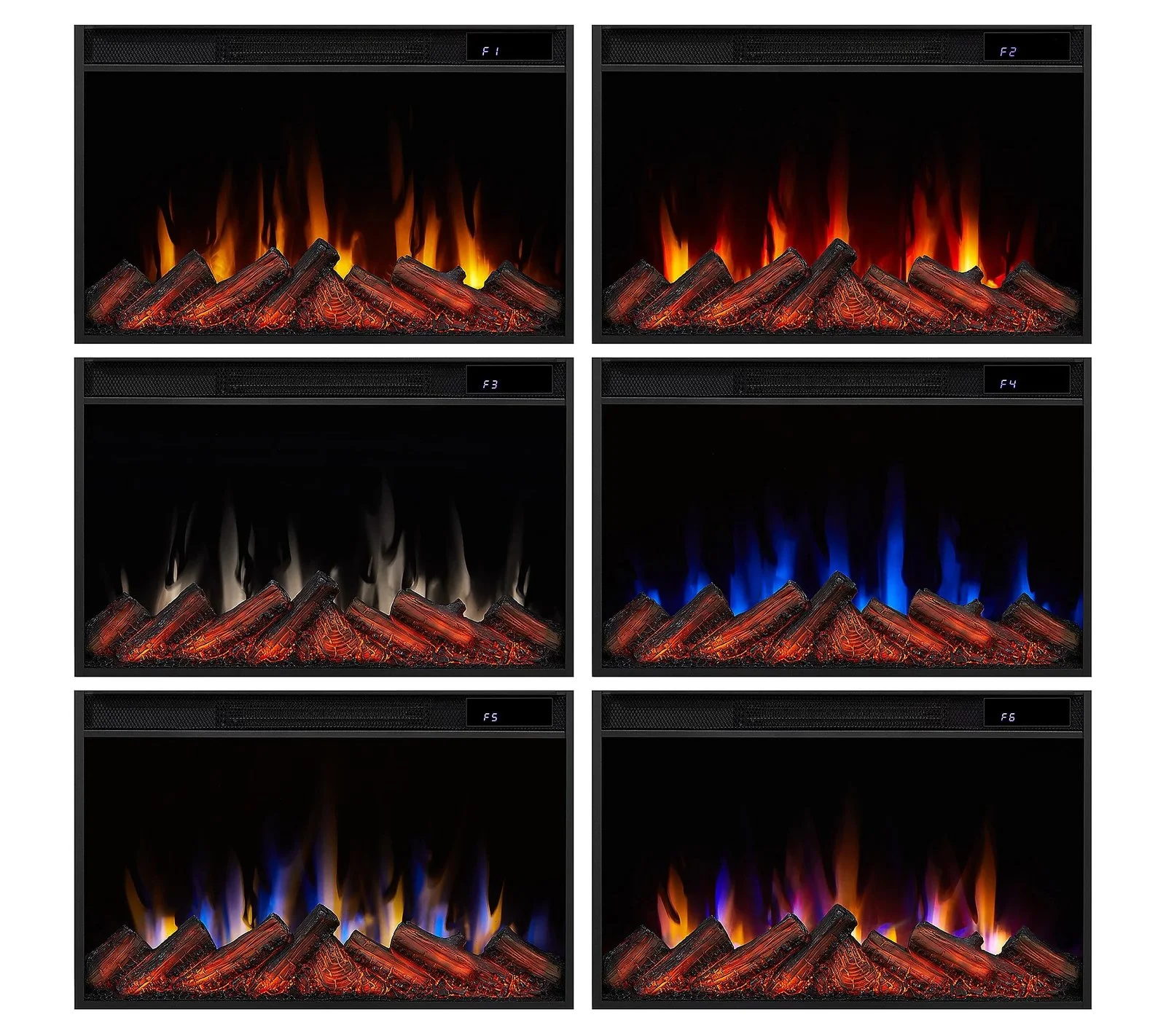 Real Flame Marshall 49″ Slim Electric Fireplaces. - Image 4