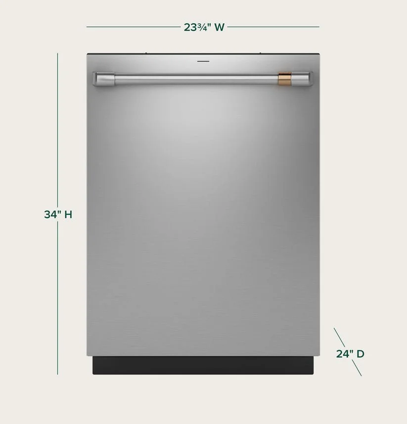 Cafe CDT828P2VS1 CAF(EBACK)™ CustomFit ENERGY STAR Stainless Interior Dishwasherss with Ultra Wash & Dry, 42 dBA - Image 5