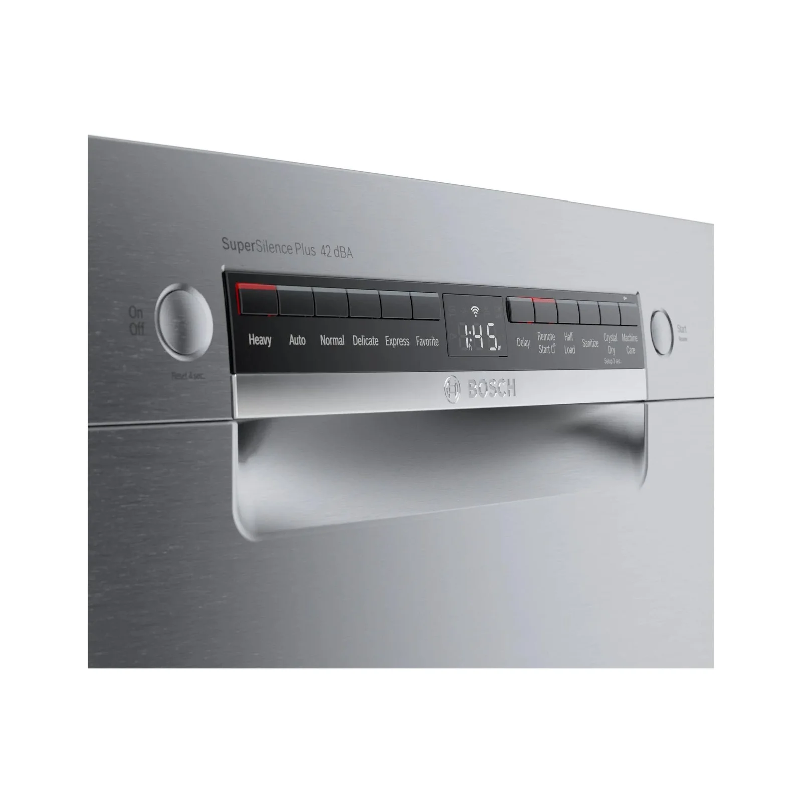 Bosch 800 Series 24 in. Top Control Smart Dishwashers with 42 dBa Sound Level, 3rd-Rack, CrystalDry & Pockets – Stainless Steel - Image 6