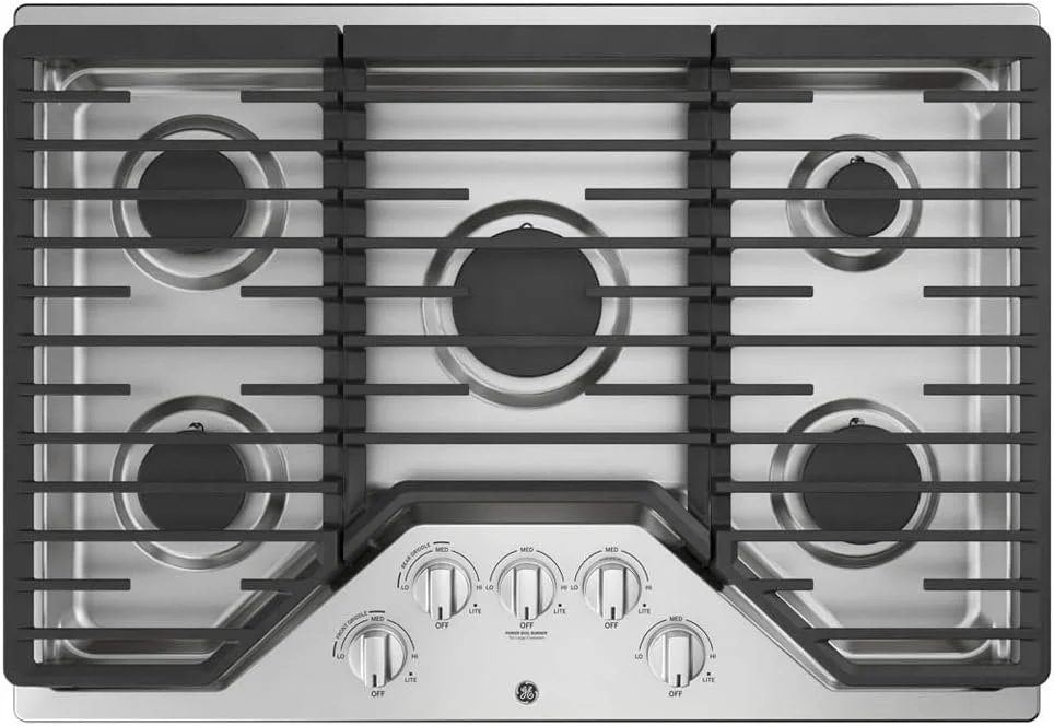 GE 30-Inch Built-In Gas Cooktops JGP5030SLSS - Image 6