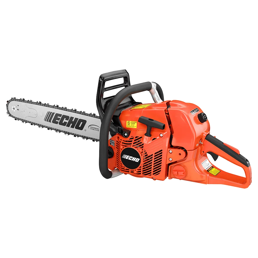 ECHO CS-620PW-27 27″ 59.8cc Recoil Start Pro Performances Rear Handle Gas Chainsaw w/ Wrap Handles - Image 3
