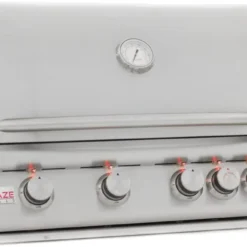 Blaze 32 Inch 4-Burner LTE Gas Grills with Rear Burner and Built-in Lighting System