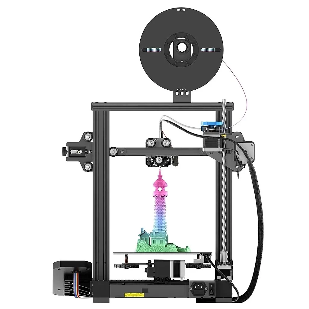 Creality 3D Printers Upgrade Ender 3 V2 Neo with Resume Printing +PLA 1kg - Image 4