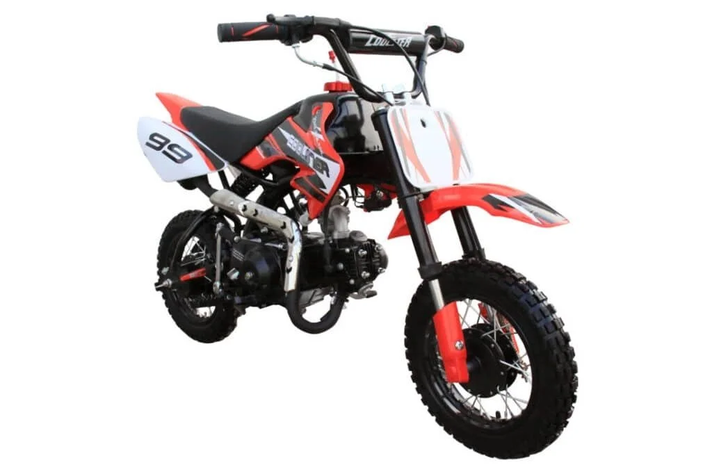 Coolster QG210 70cc 4 Speed Semi-Automatic Dirt Bikes - Image 4