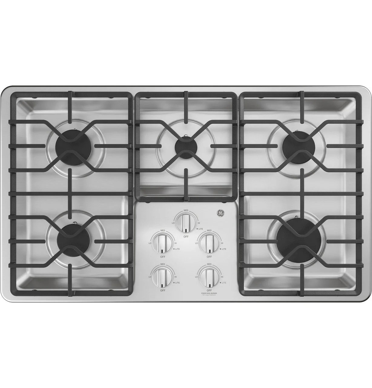 GE 36″ Built-In Gas Cooktops JGP3036SLSS