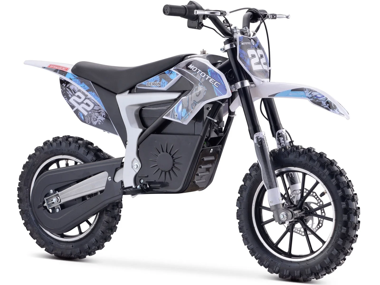 MotoTec Demon Electric Dirt Bikes - Image 5