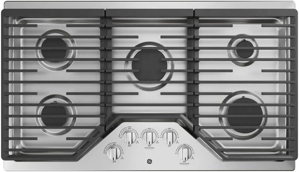 GE 36-Inch Built-in Gas Cooktops JGP5036SLSS - Image 4