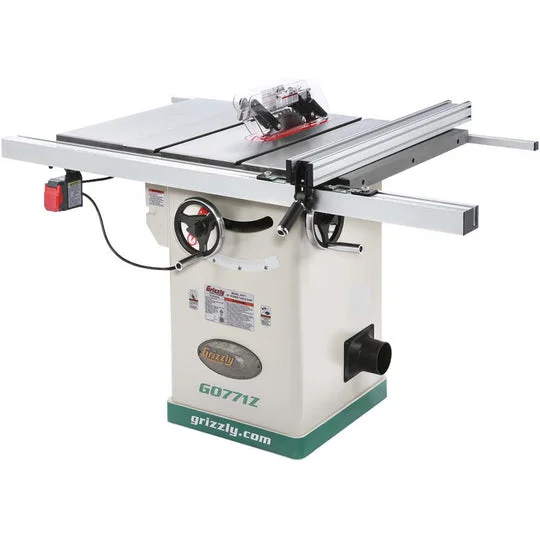 Griizzly G0771Z 10″ 2 HP 120V Hybrid Table Saw with T-Shaped Fence - Image 3